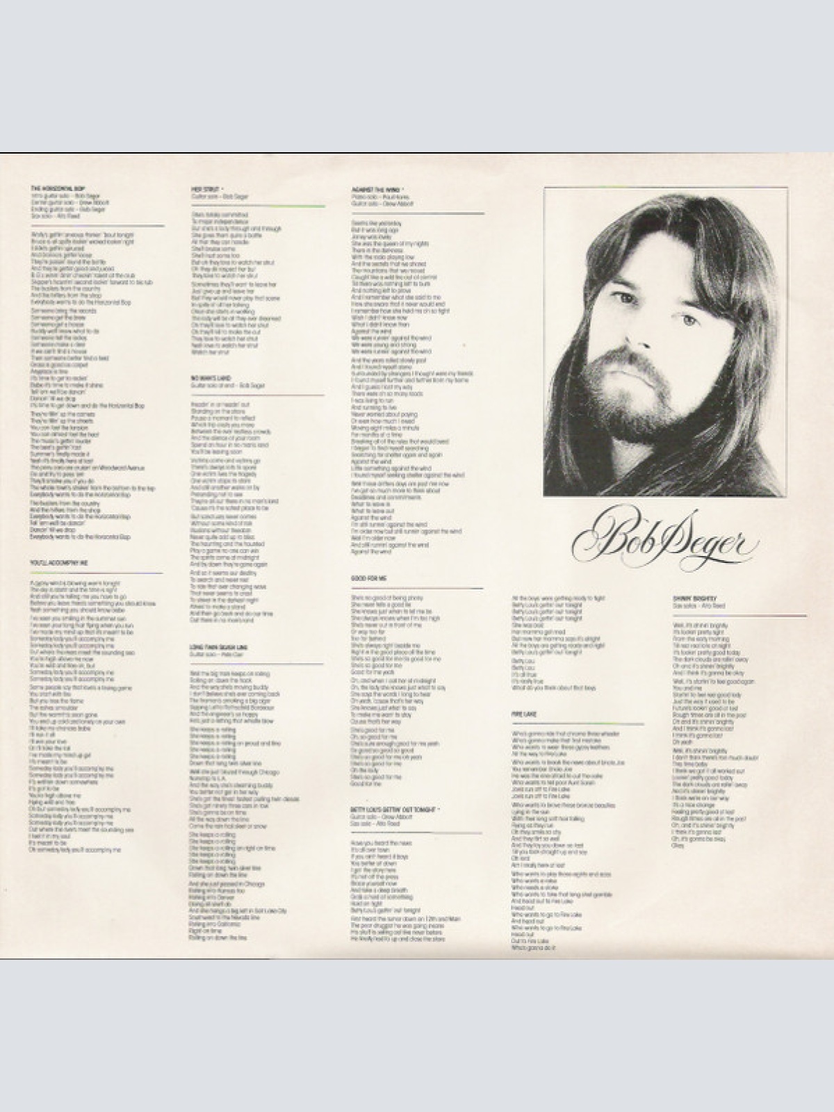 Vinyl / Bob Seger & The Silver Bullet Band* - Against The Wind