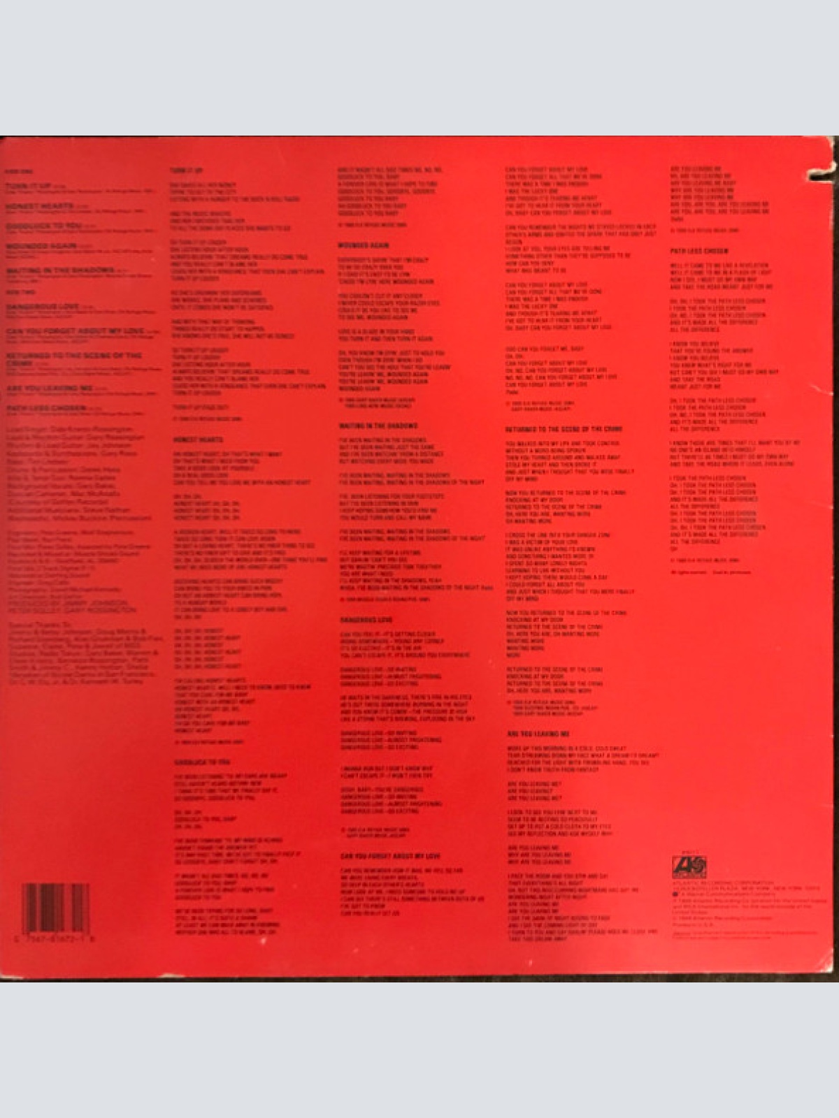 Vinyl / Rossington - Returned To The Scene Of The Crime