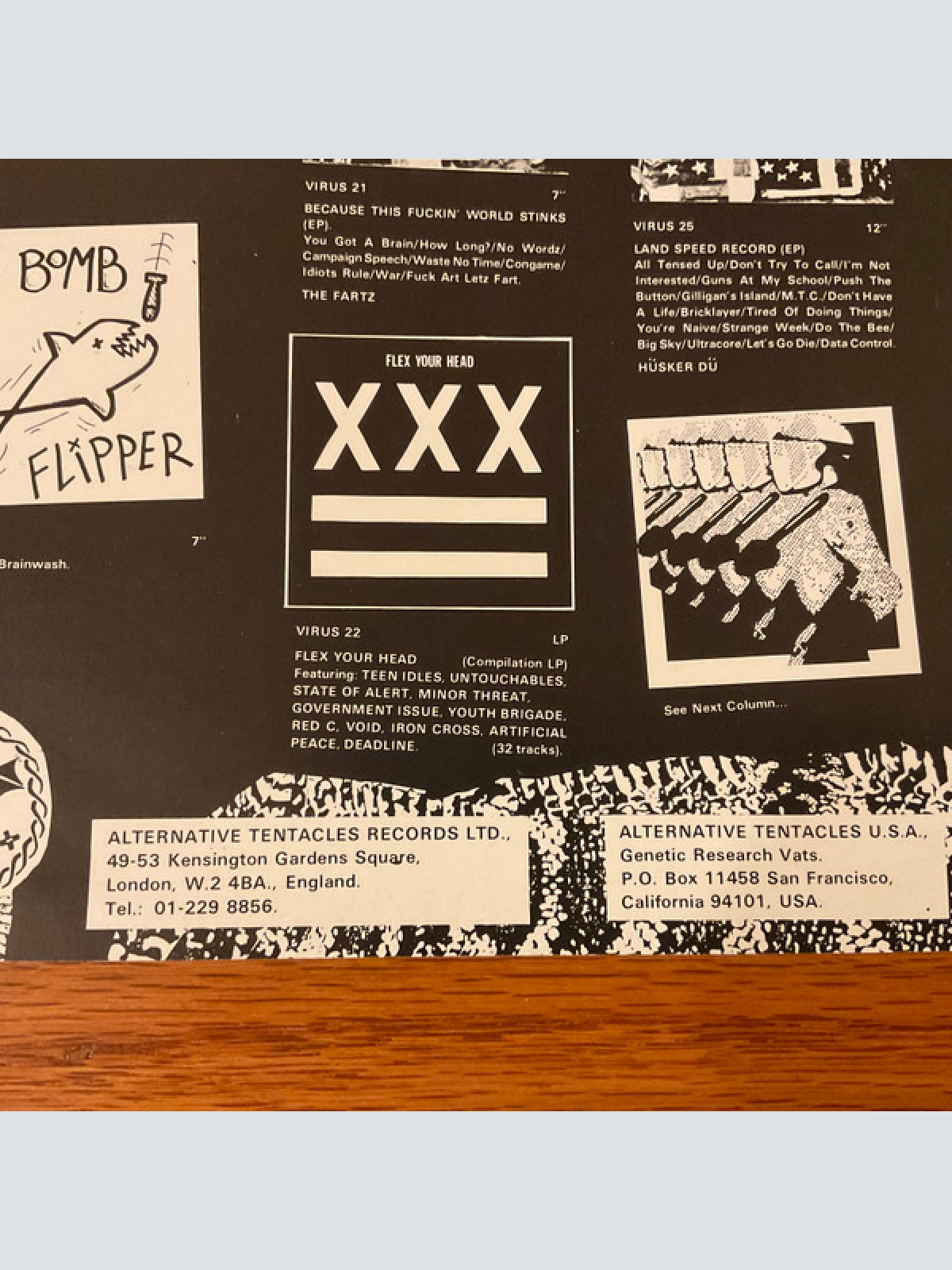 Vinyl / Dead Kennedys - Plastic Surgery Disasters