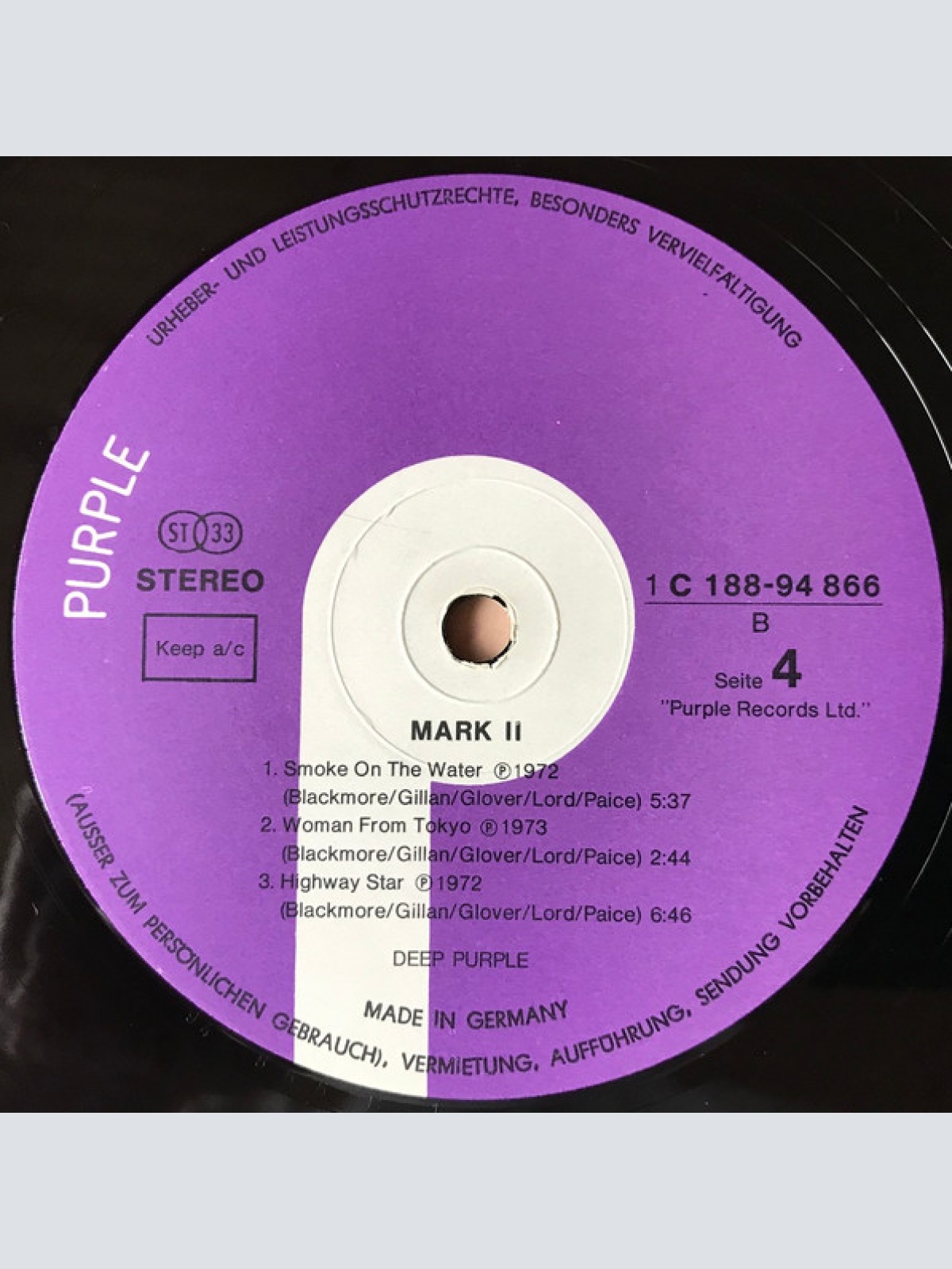 Vinyl / Deep Purple - Mark I & II