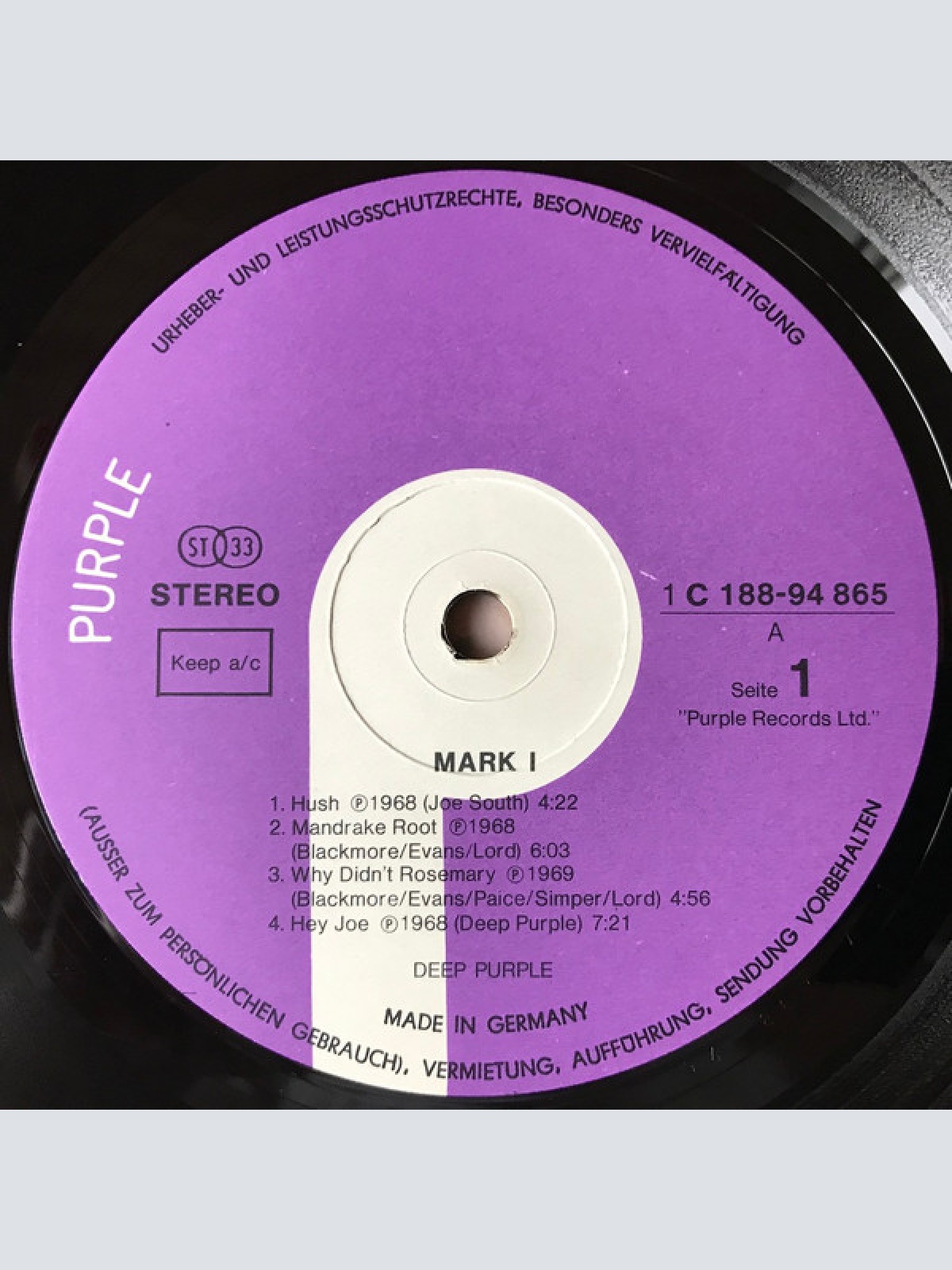 Vinyl / Deep Purple - Mark I & II