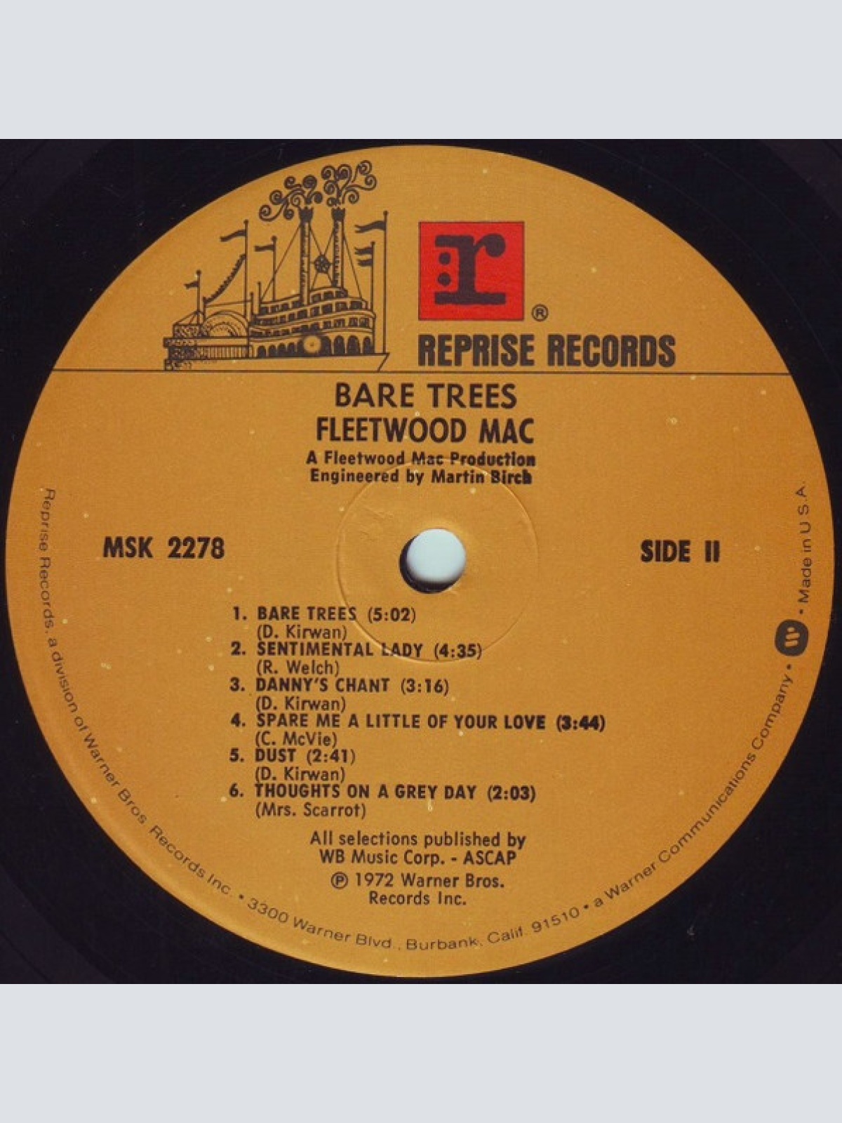 Vinyl / Fleetwood Mac - Bare Trees