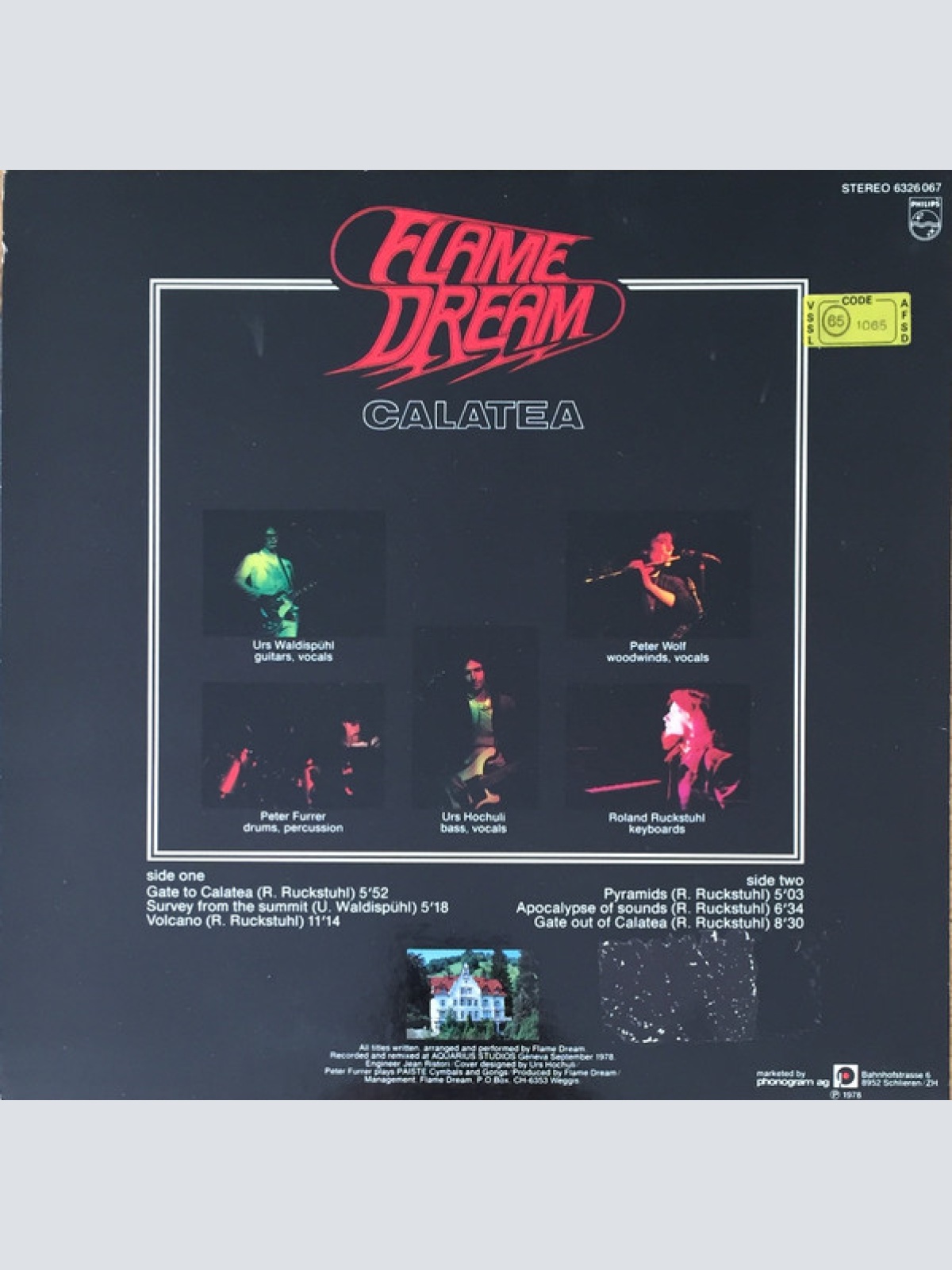 Vinyl / Flame Dream - Calatea