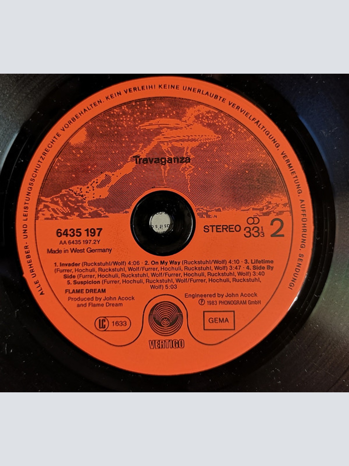 Vinyl / Flame Dream - Travaganza