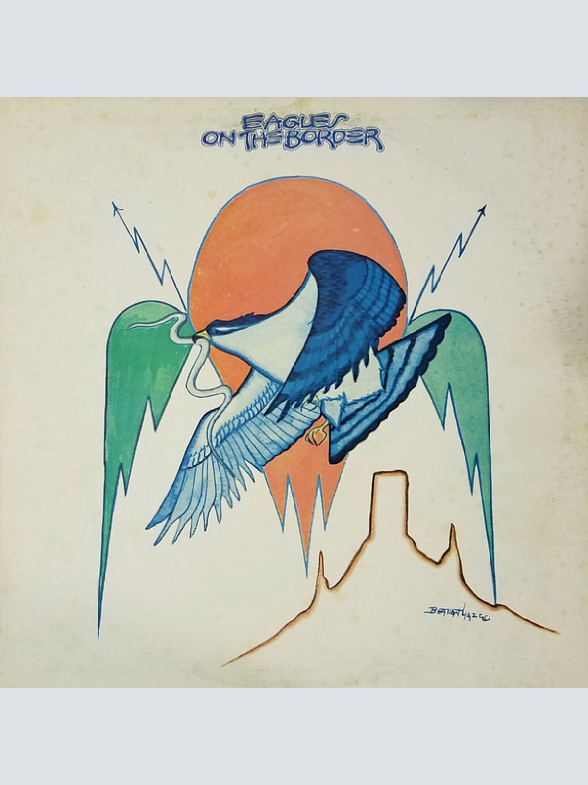 Vinyl / Eagles - On The Border