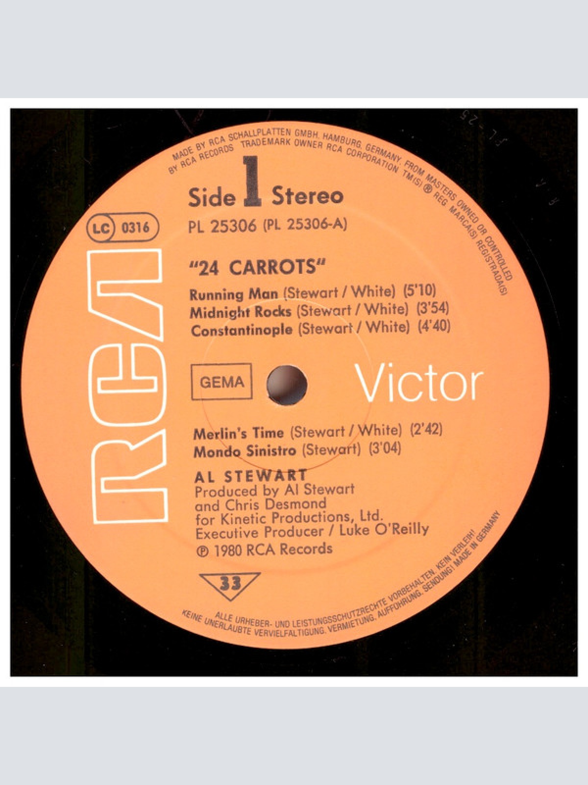Vinyl / Al Stewart And Shot In The Dark (3) - 24 Carrots