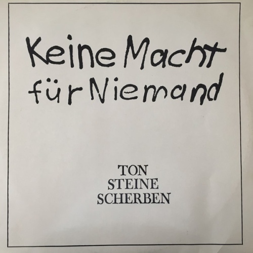 Vinyl / Ton Steine Scherben - Keine Macht Für Niemand