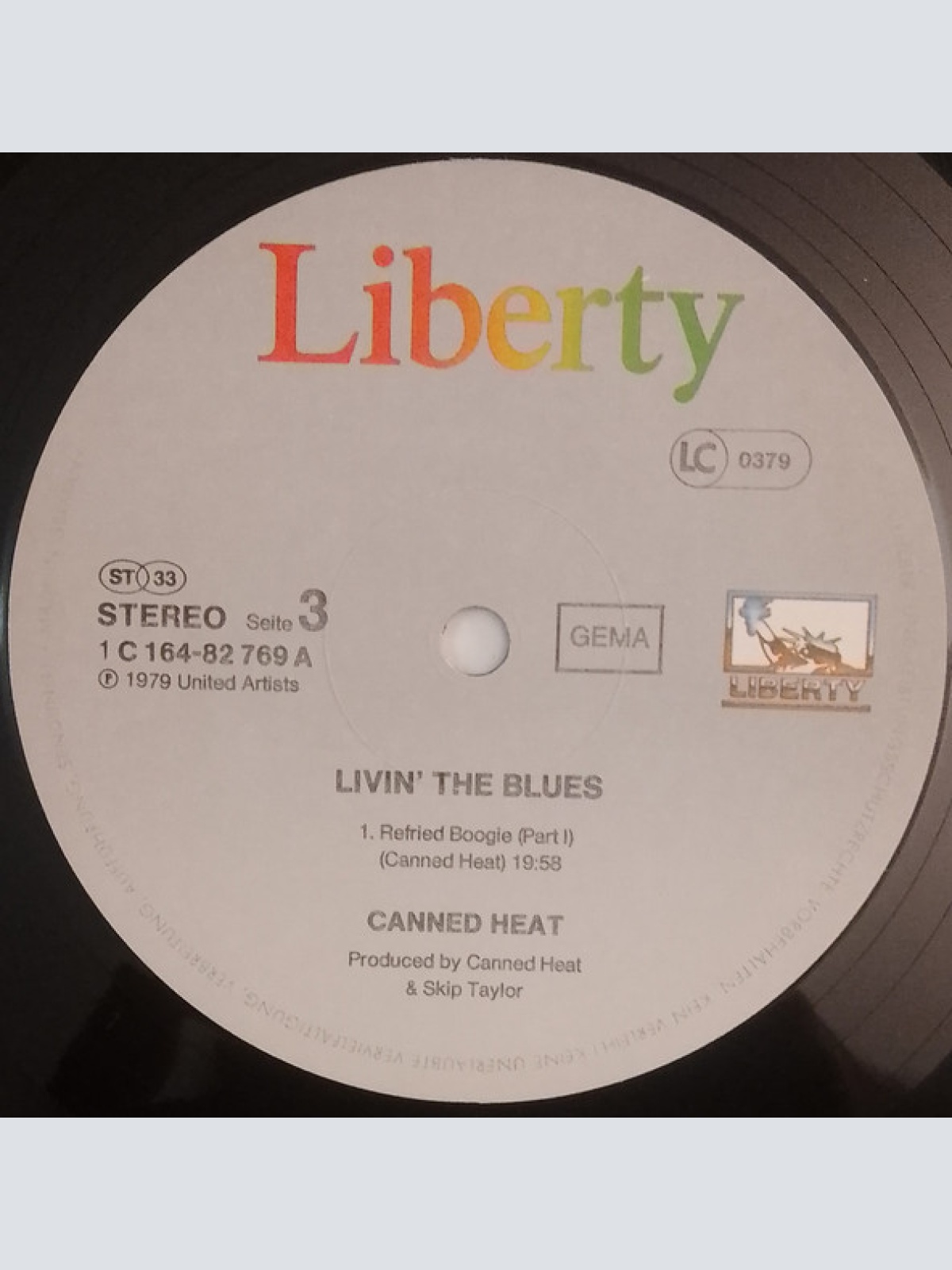 Vinyl / Canned Heat - Living The Blues