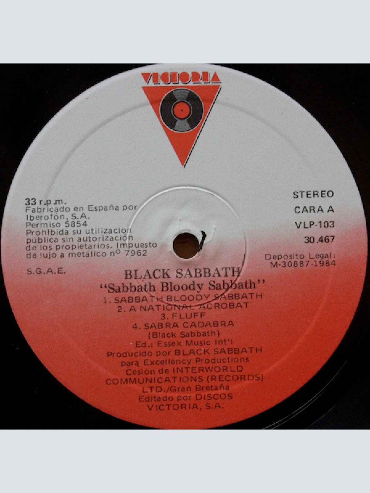 Vinyl / Black Sabbath - Sabbath Bloody Sabbath