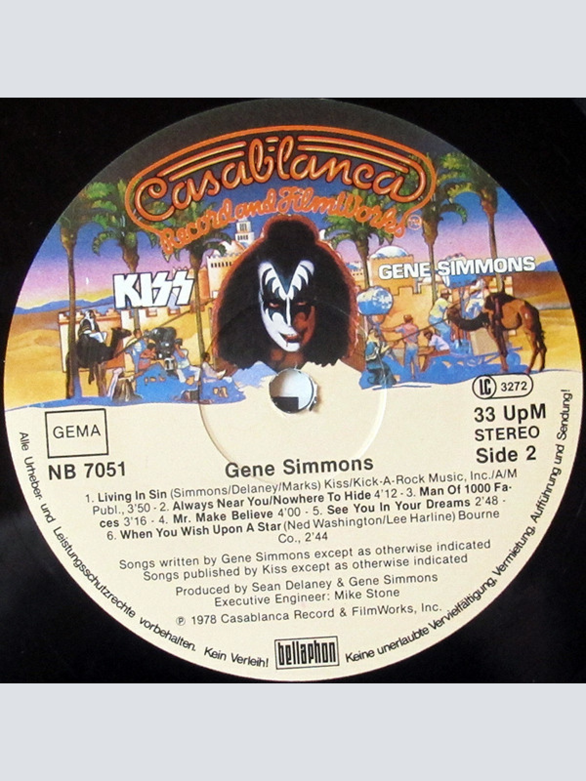 Vinyl / Kiss, Gene Simmons - Gene Simmons
