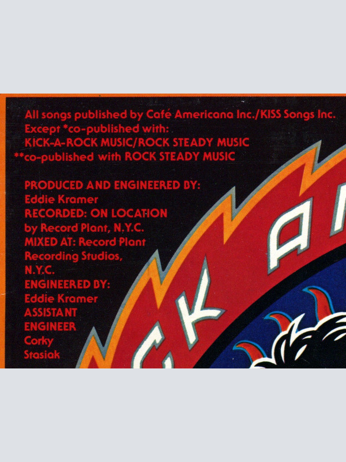 Vinyl / Kiss - Rock And Roll Over