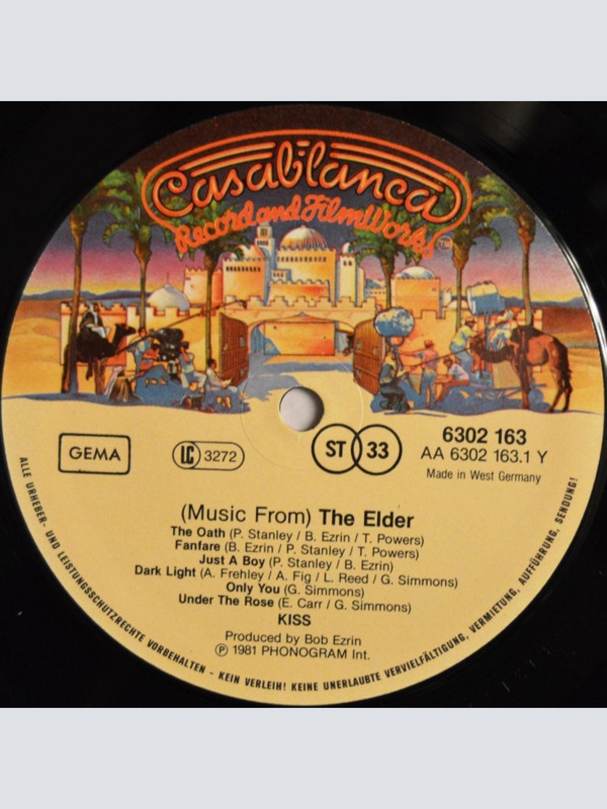 Vinyl / Kiss - (Music From) The Elder