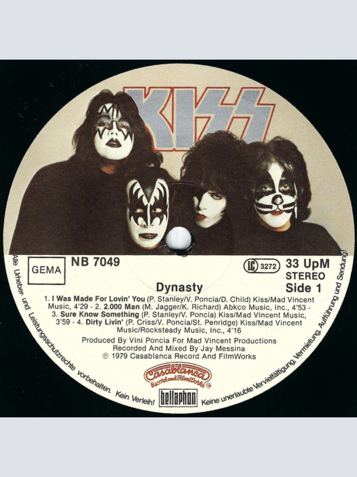 Vinyl / Kiss - Dynasty