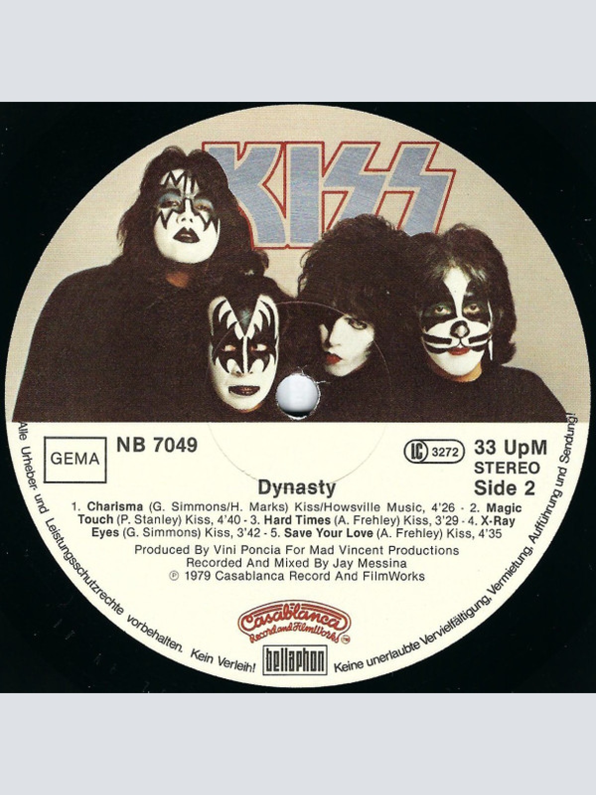 Vinyl / Kiss - Dynasty