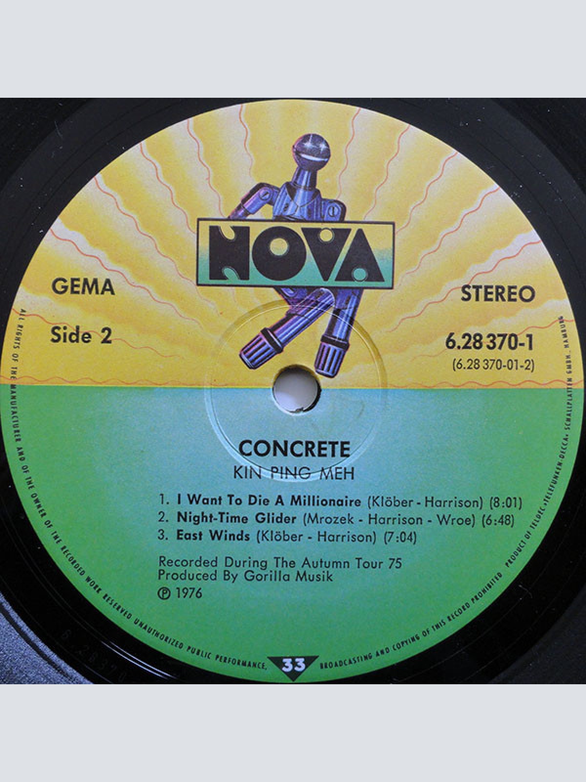 Vinyl / Kin Ping Meh - Concrete