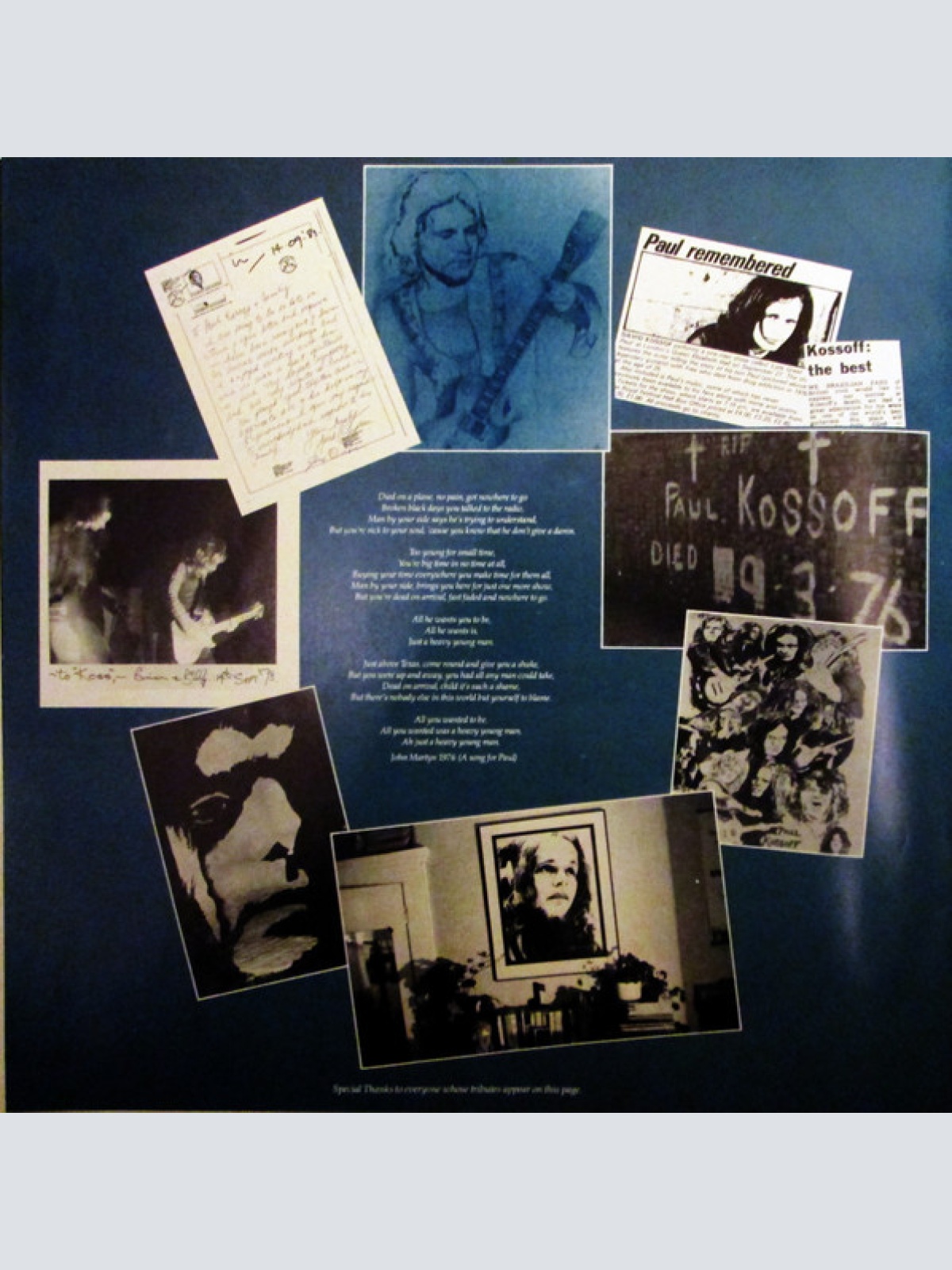 Vinyl / Paul Kossoff - Blue Soul
