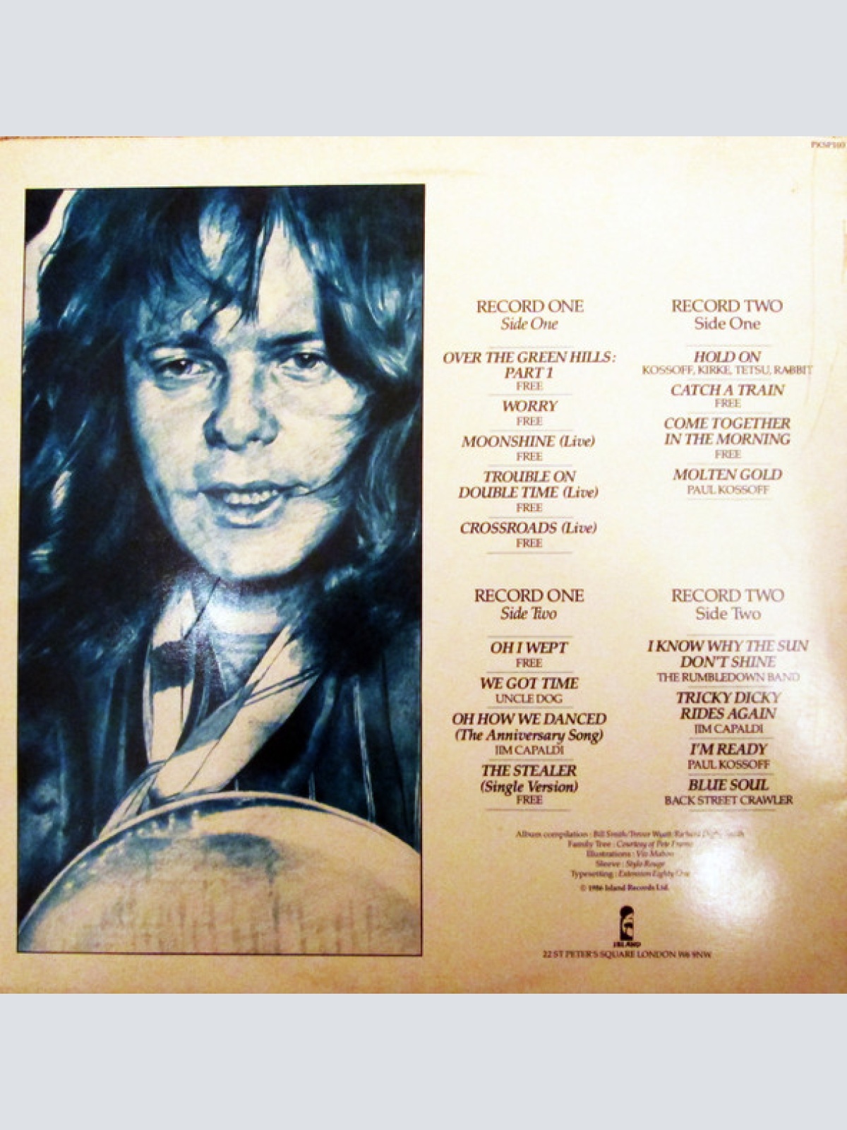 Vinyl / Paul Kossoff - Blue Soul