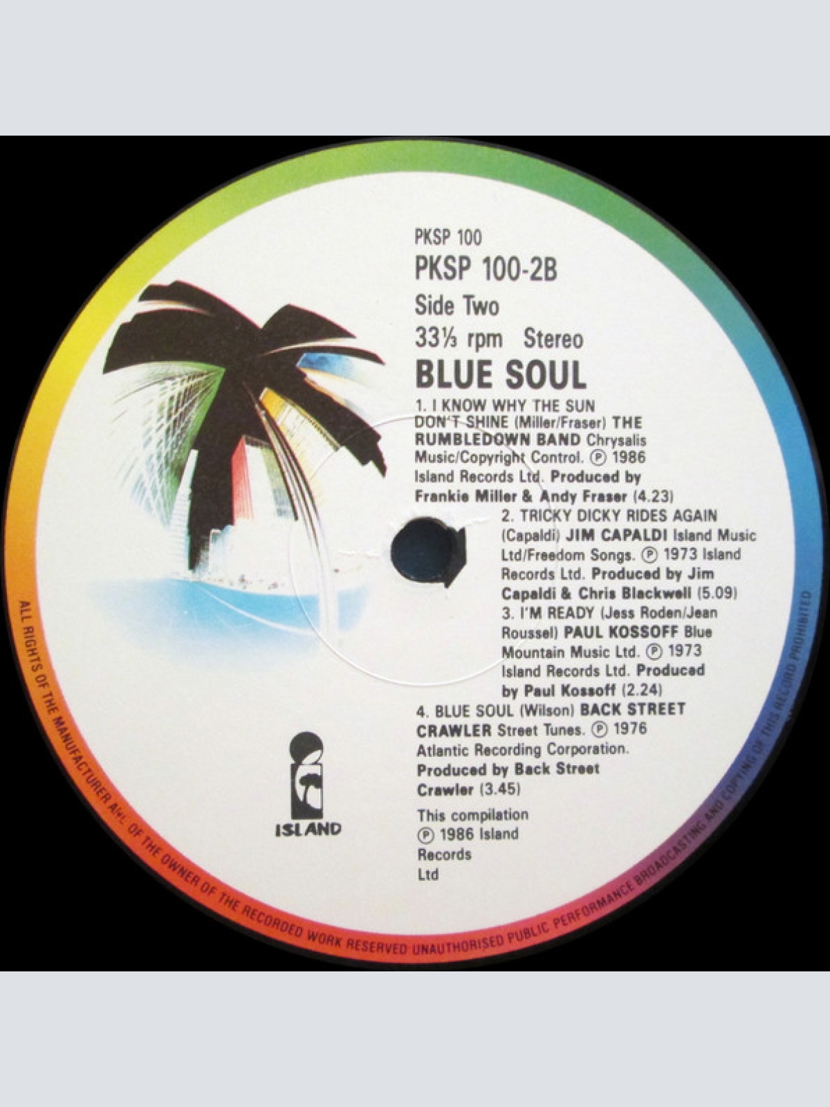 Vinyl / Paul Kossoff - Blue Soul