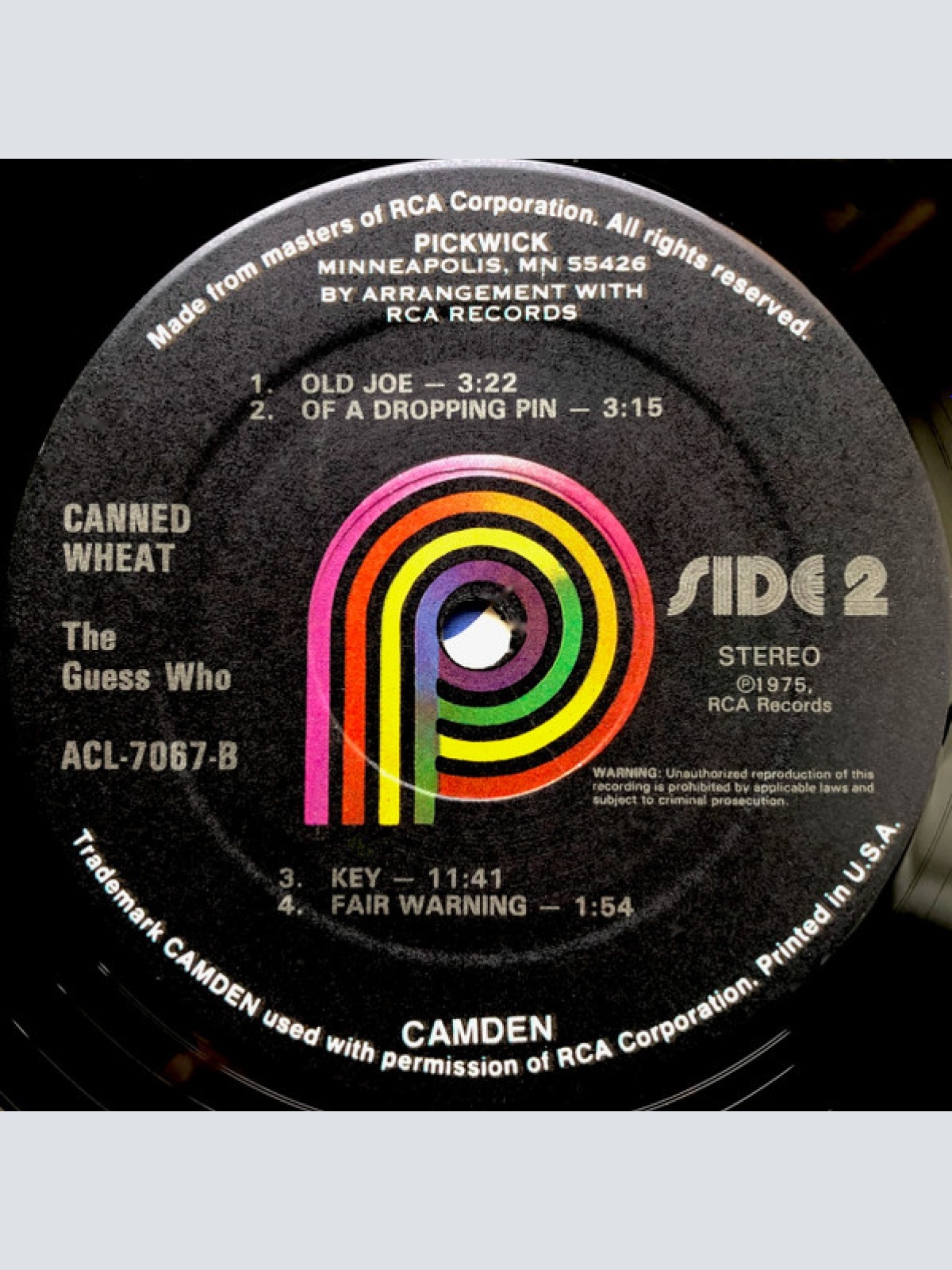 Vinyl / The Guess Who - Canned Wheat