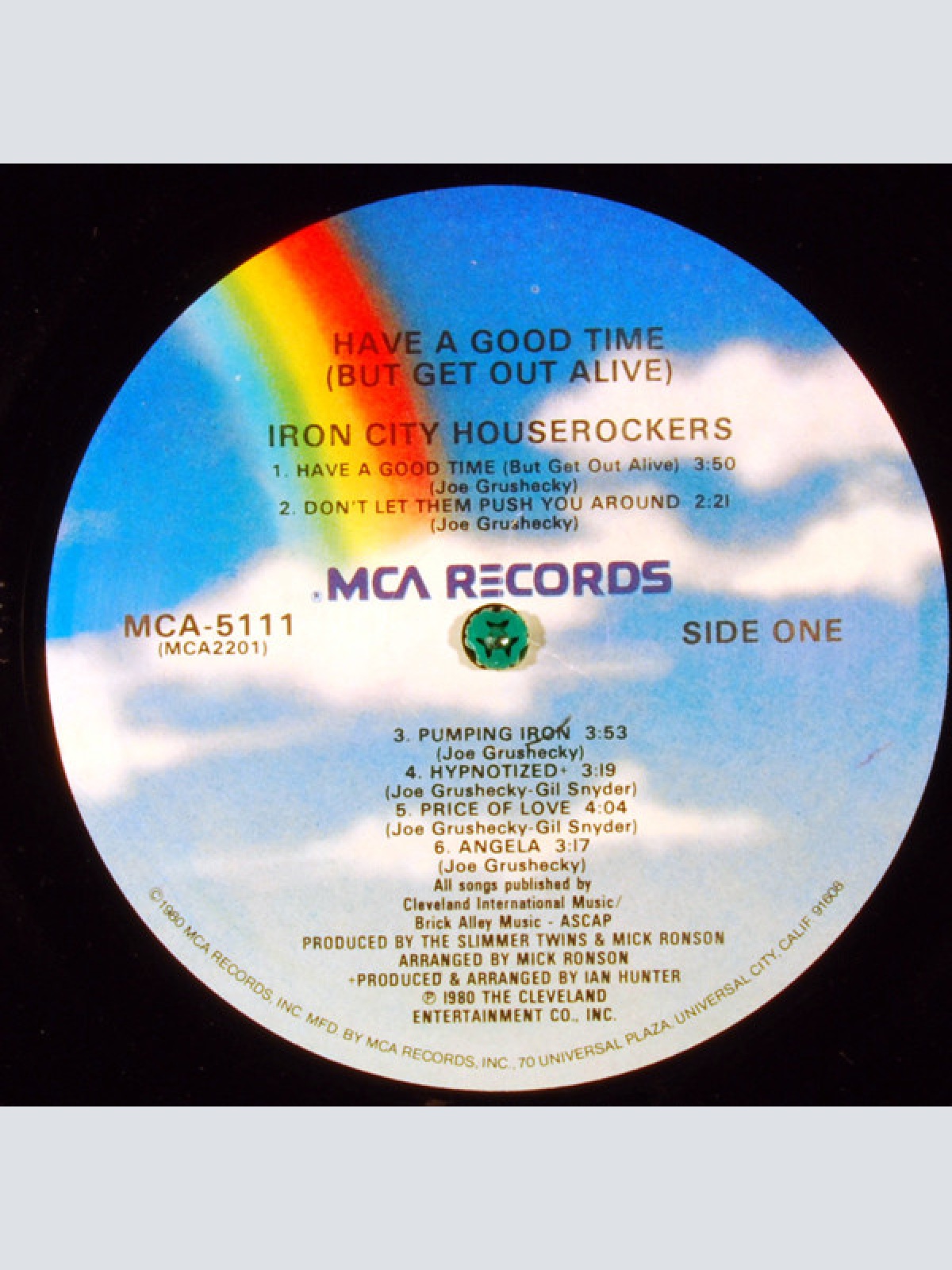 Vinyl / Iron City Houserockers - Have A Good Time (But Get Out Alive)