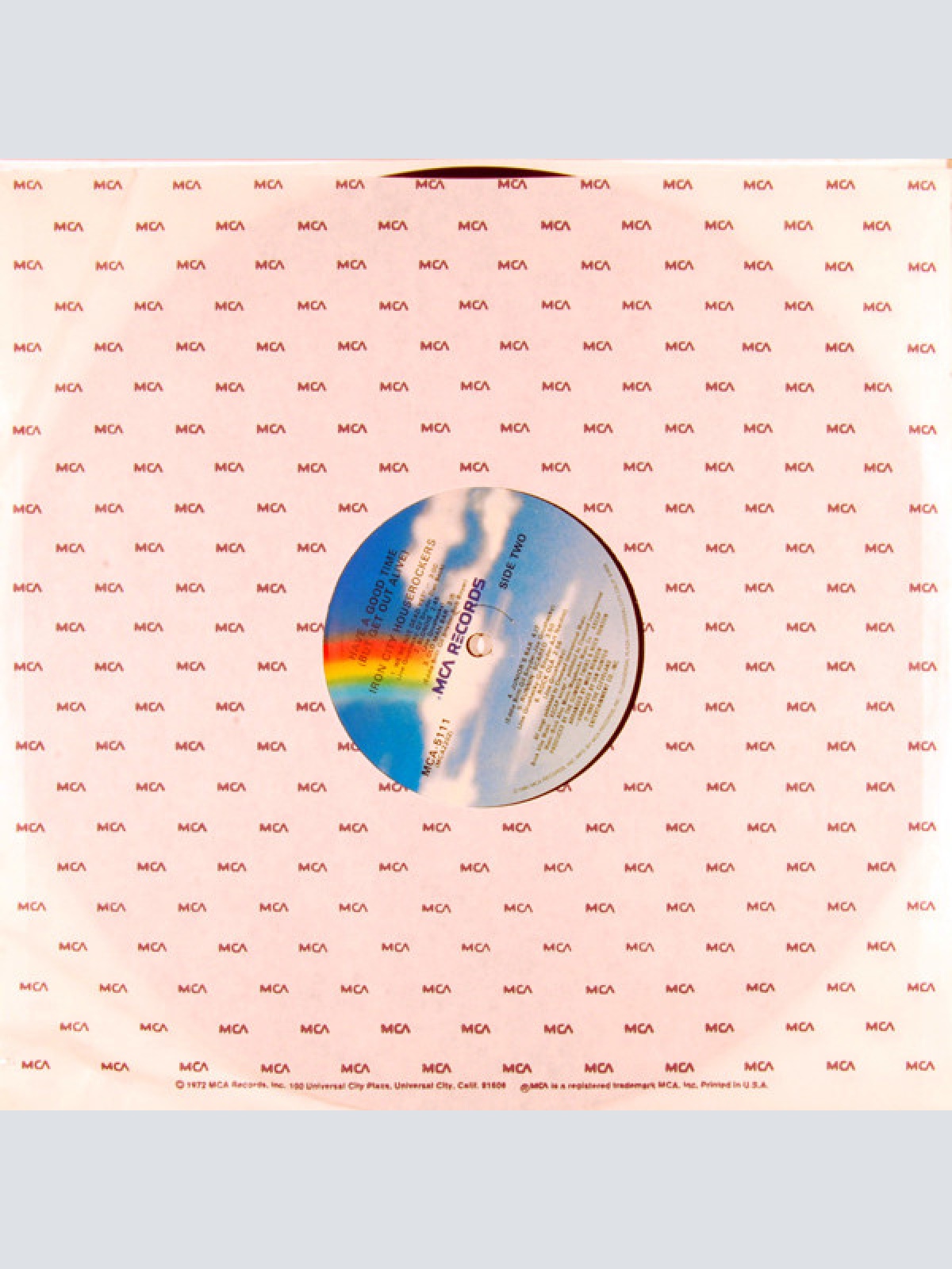 Vinyl / Iron City Houserockers - Have A Good Time (But Get Out Alive)