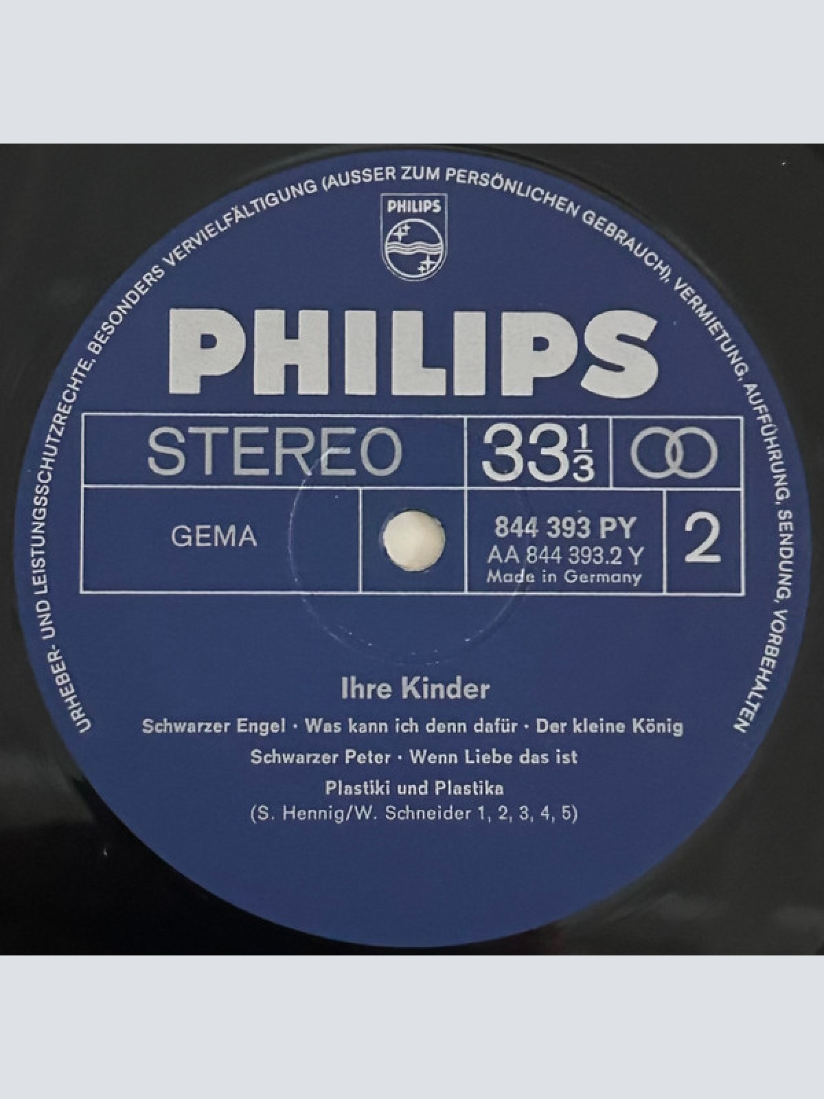 Vinyl / Ihre Kinder - ...Ihre Kinder