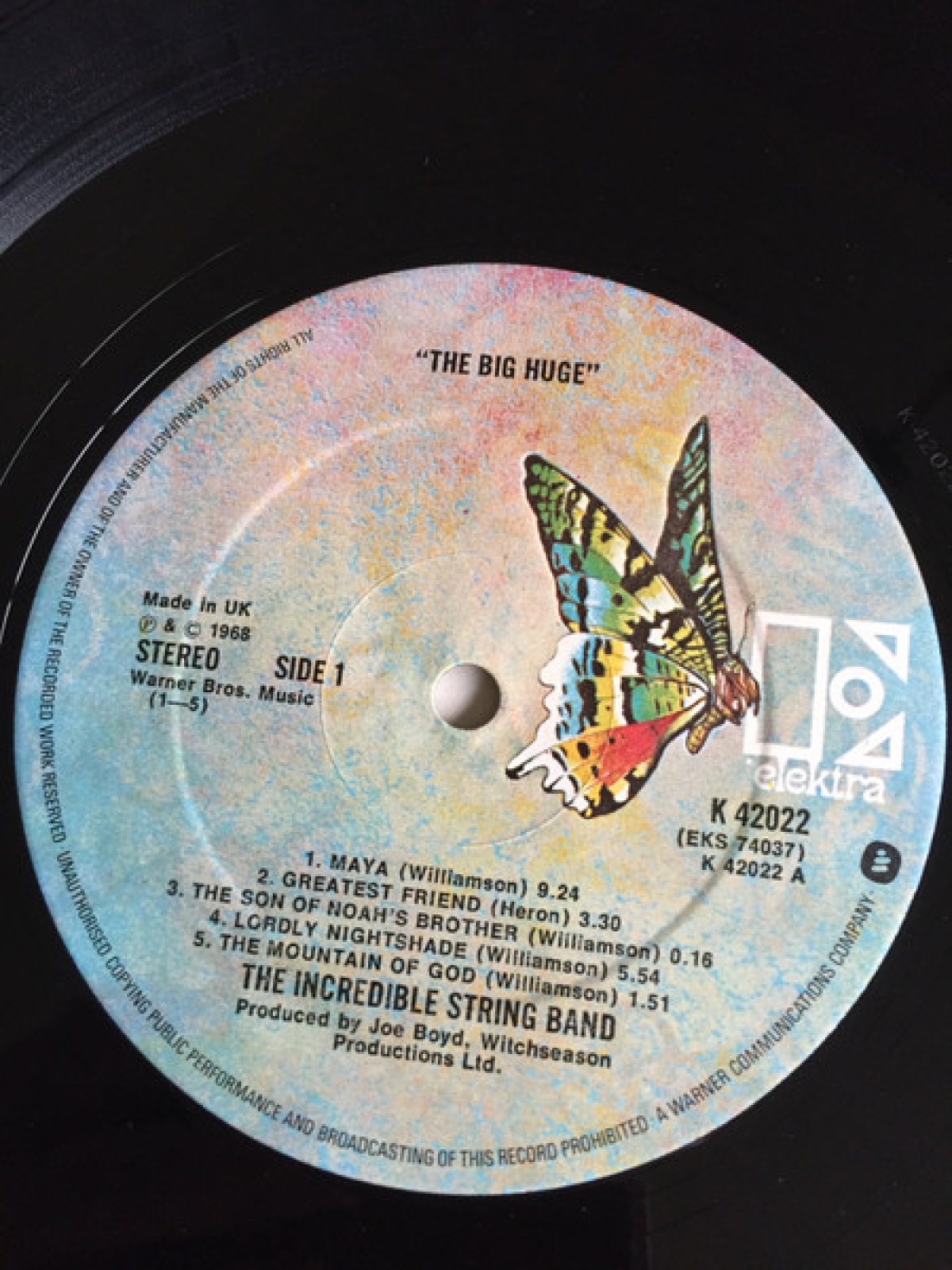 Vinyl / The Incredible String Band - The Big Huge