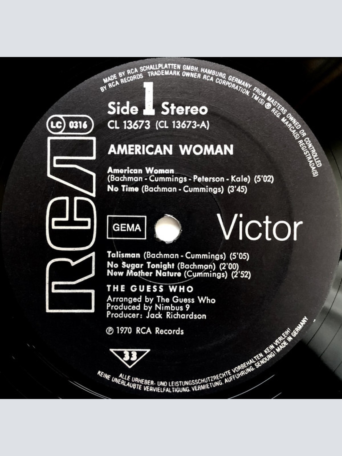 Vinyl / The Guess Who - American Woman