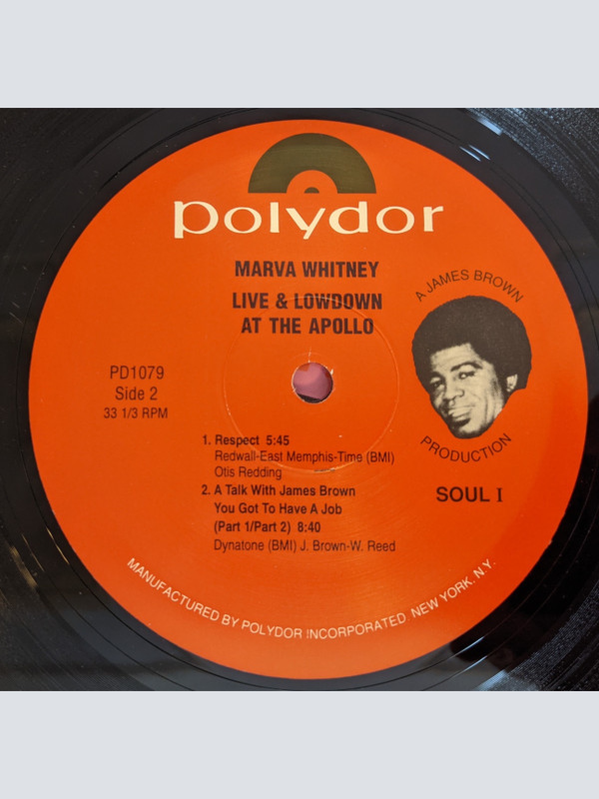 Vinyl / Marva Whitney - Live And Lowdown At The Apollo