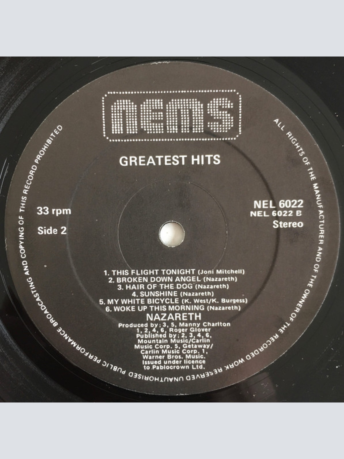Vinyl / Nazareth (2) - Greatest Hits