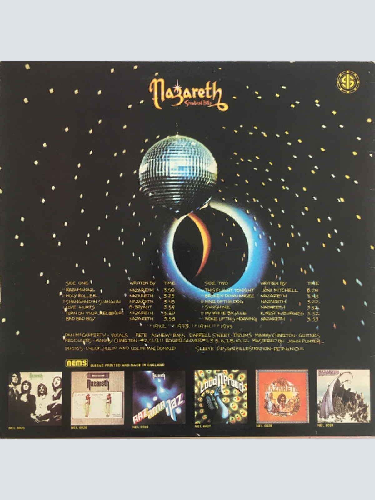 Vinyl / Nazareth (2) - Greatest Hits