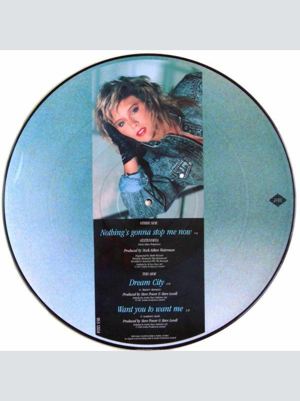 Vinyl / Samantha Fox - Nothing's Gonna Stop Me Now