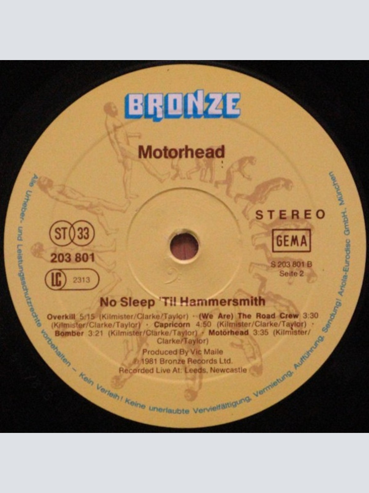 Vinyl / Motörhead - No Sleep 'til Hammersmith