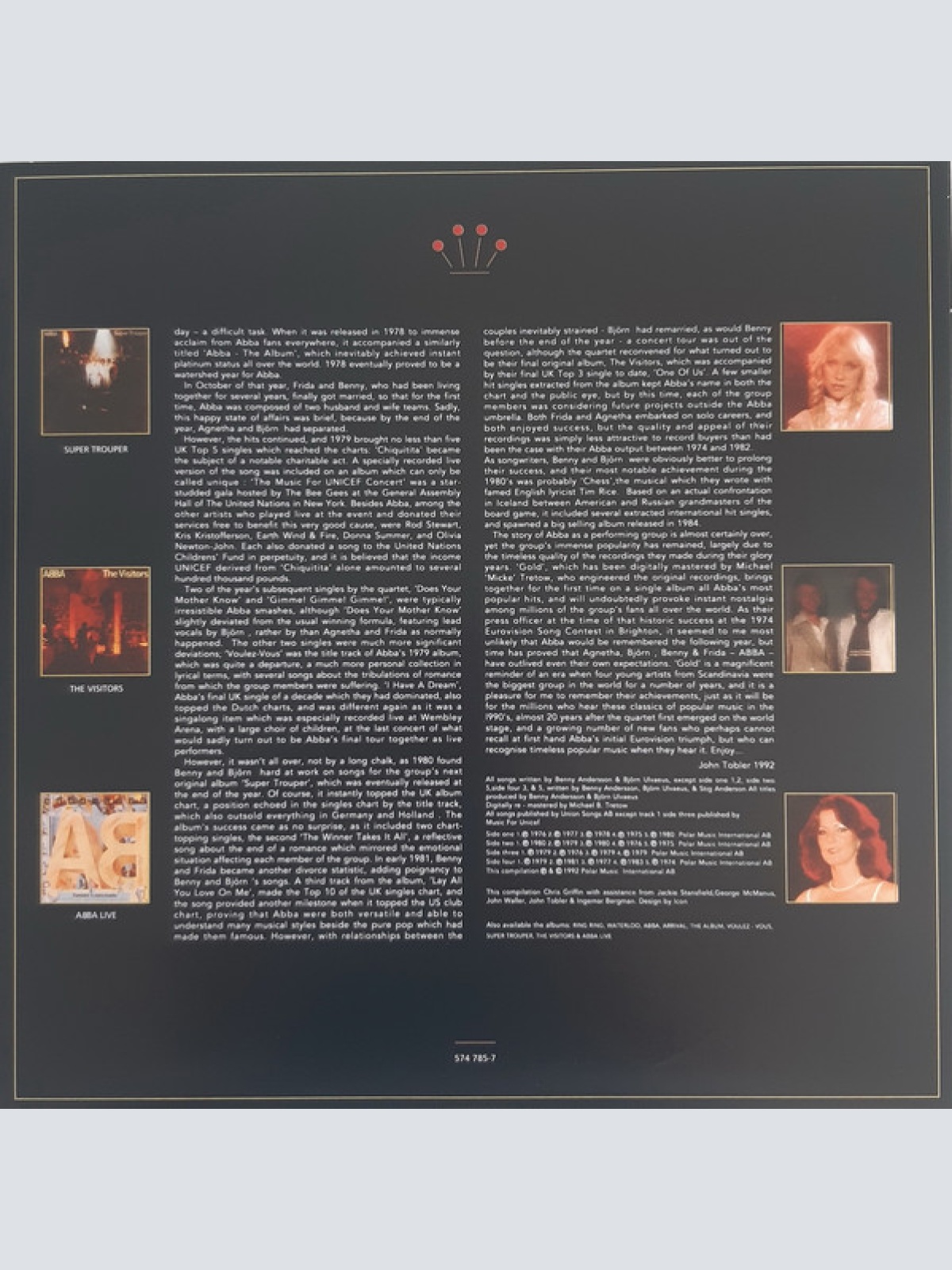 Vinyl / ABBA - Gold Greatest Hits