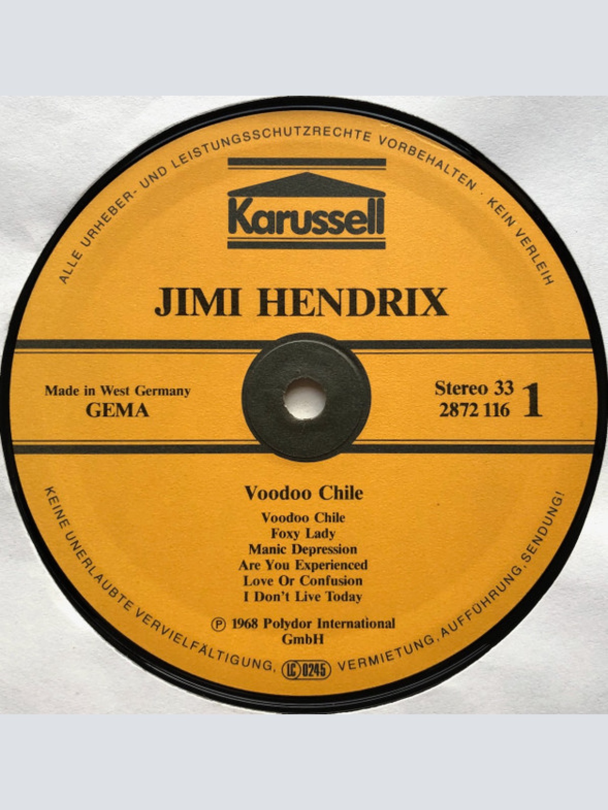 Vinyl / Jimi Hendrix - Are You Experienced