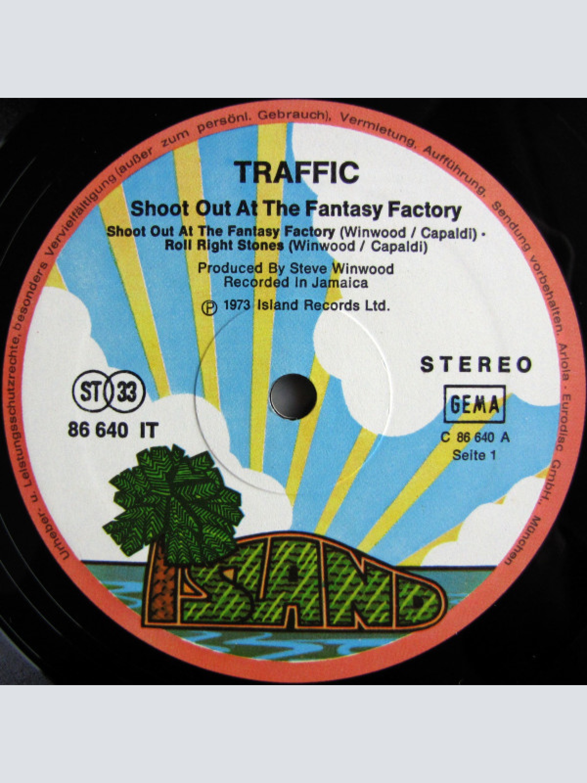 Vinyl / Traffic - Shoot Out At The Fantasy Factory
