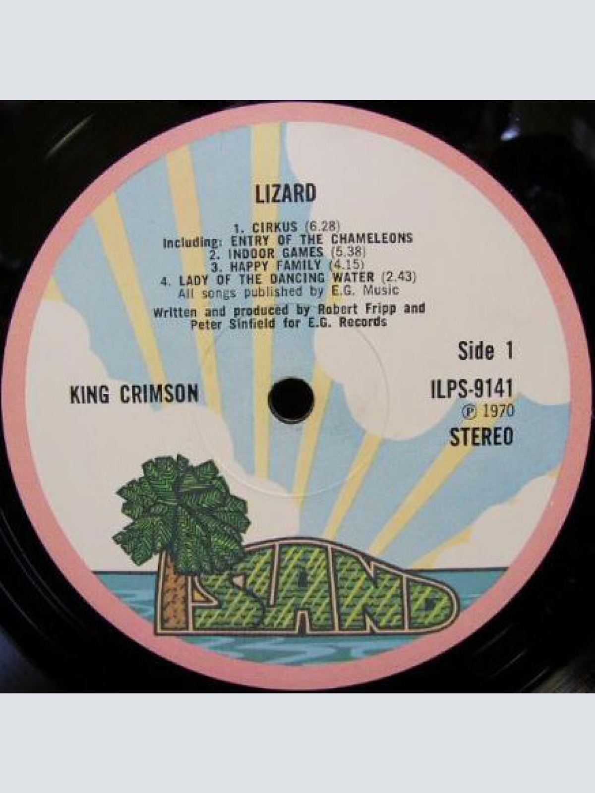 Vinyl / King Crimson - Lizard