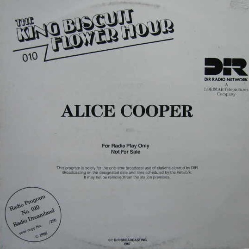 Vinyl / Alice Cooper (2) - The King Biscuit Flower Hour