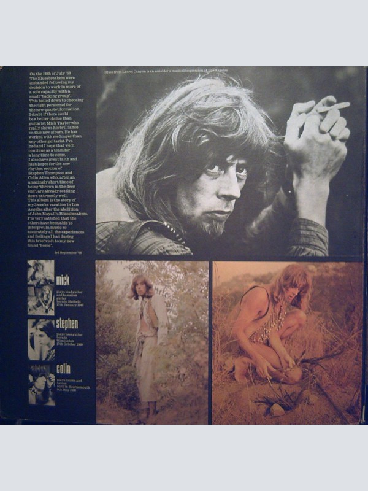 Vinyl / John Mayall - Blues From Laurel Canyon