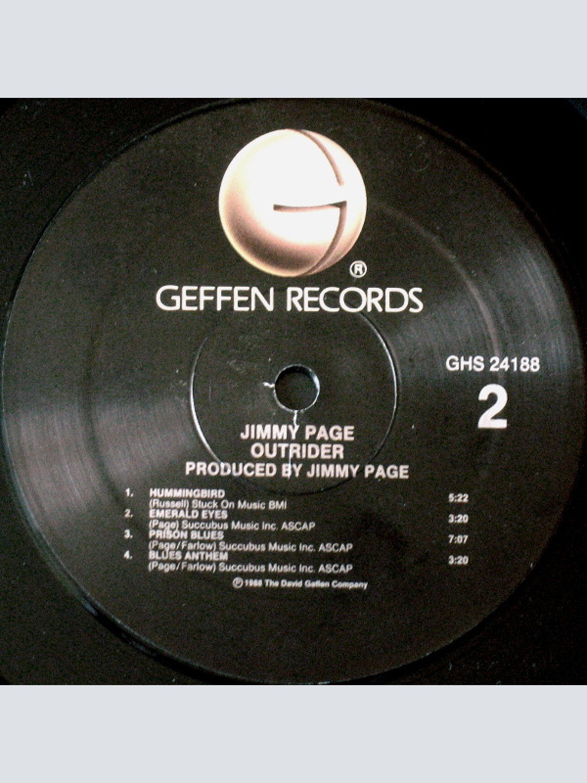 Vinyl / Jimmy Page - Outrider