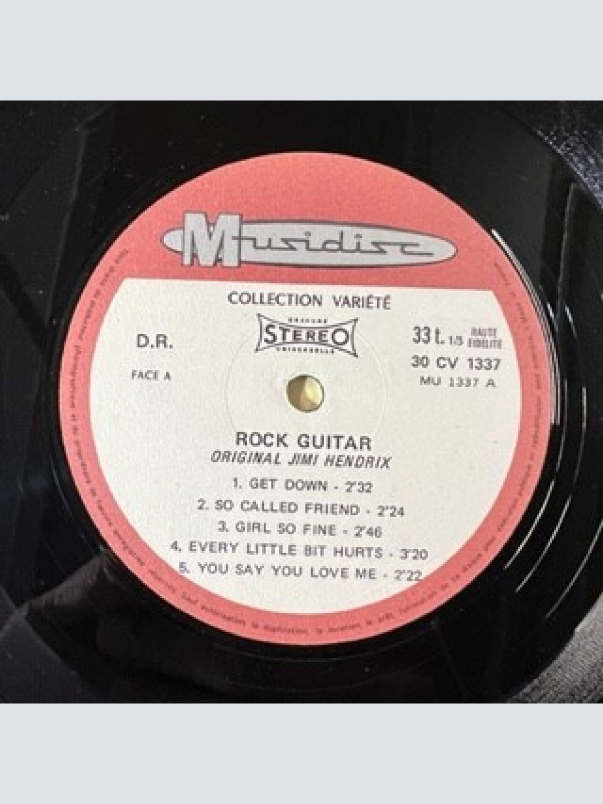 Vinyl / Original Jimi Hendrix* - Rock Guitar