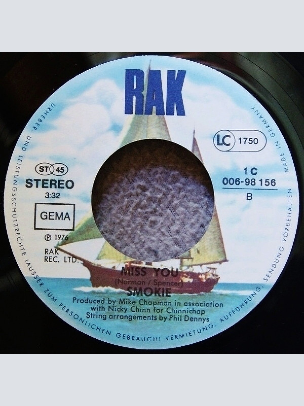 Vinyl / Smokie - I'll Meet You At Midnight