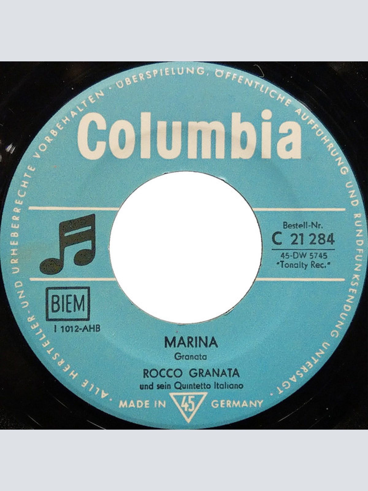 Vinyl / Rocco Granata - Marina