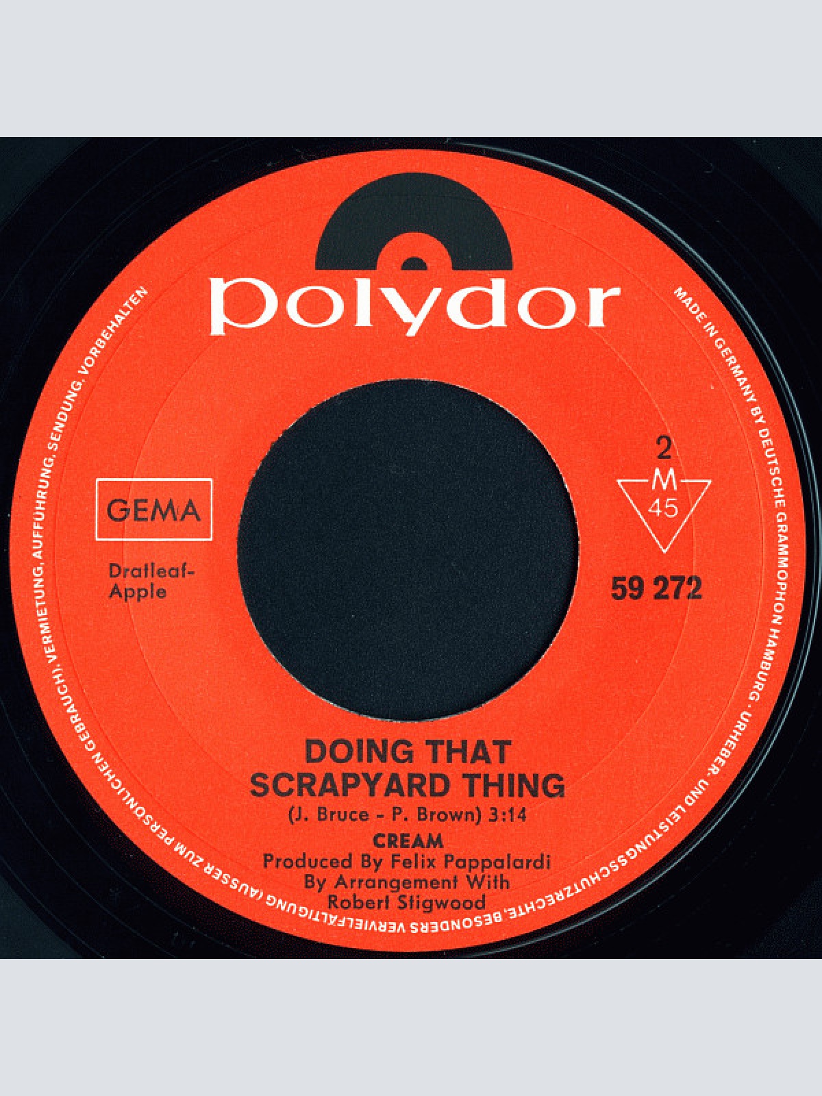 Vinyl / Cream (2) - Badge