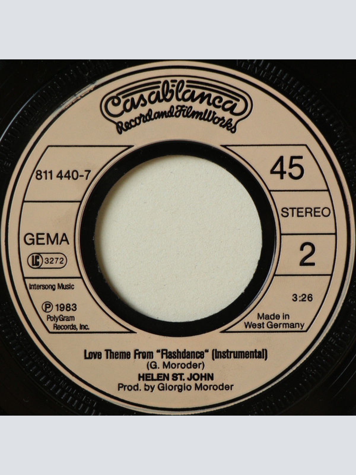 Vinyl / Irene Cara - Flashdance... What A Feeling