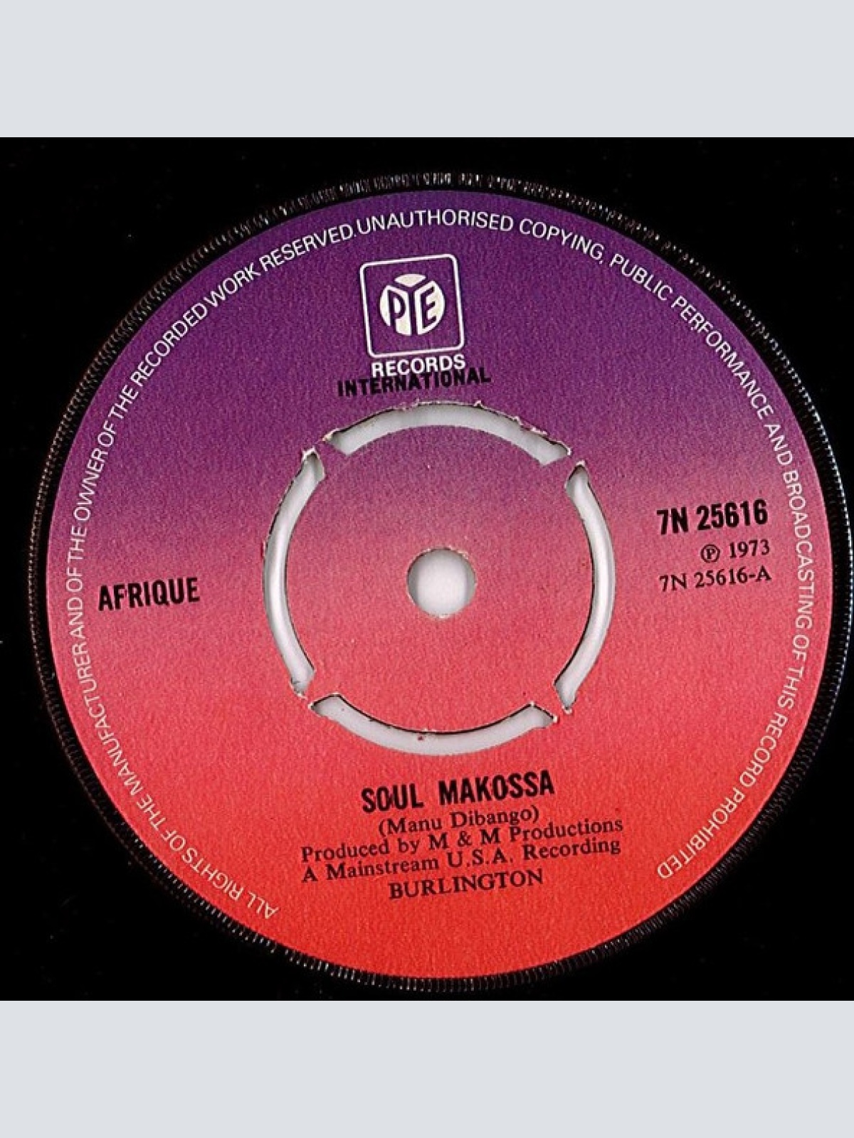 Vinyl / Afrique - Soul Makossa