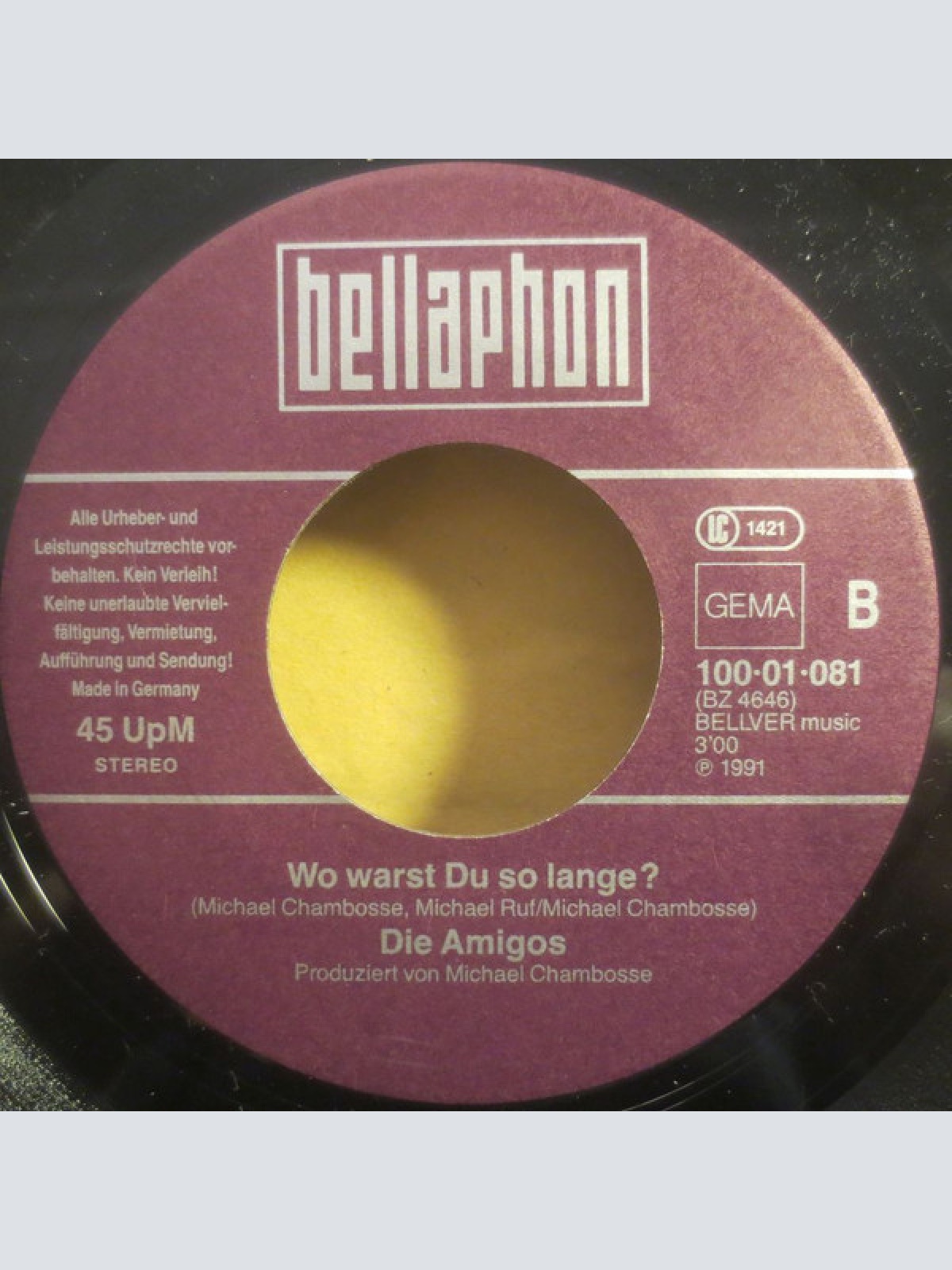 Vinyl / Die Amigos* - Laß' Ein Wunder Gescheh'n