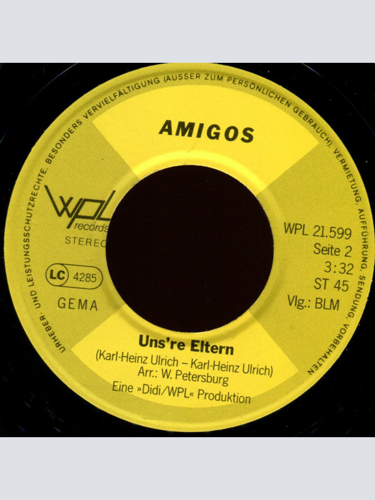 Vinyl / Amigos - Partykönigin