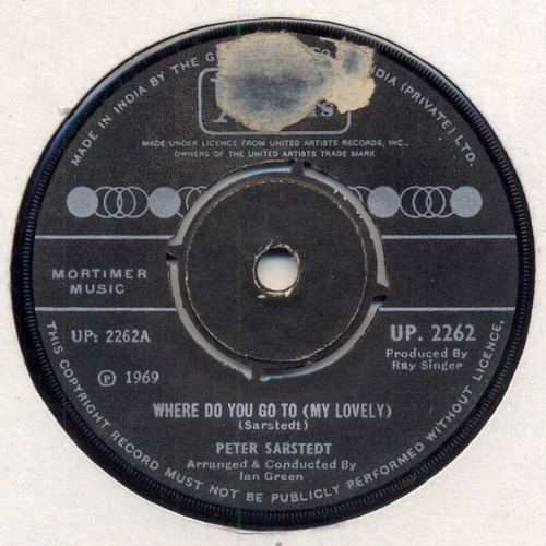 Vinyl / Peter Sarstedt - Where Do You Go To (My Lovely)