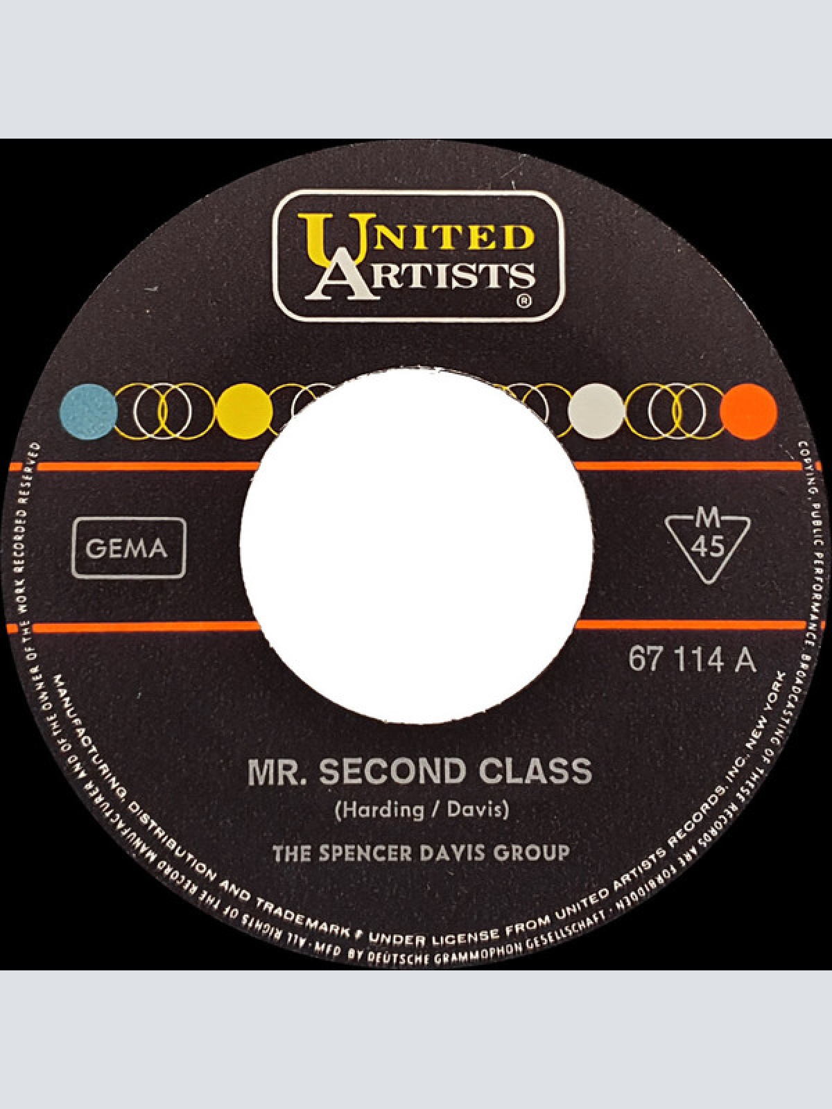 Vinyl / The Spencer Davis Group - Mr. Second Class